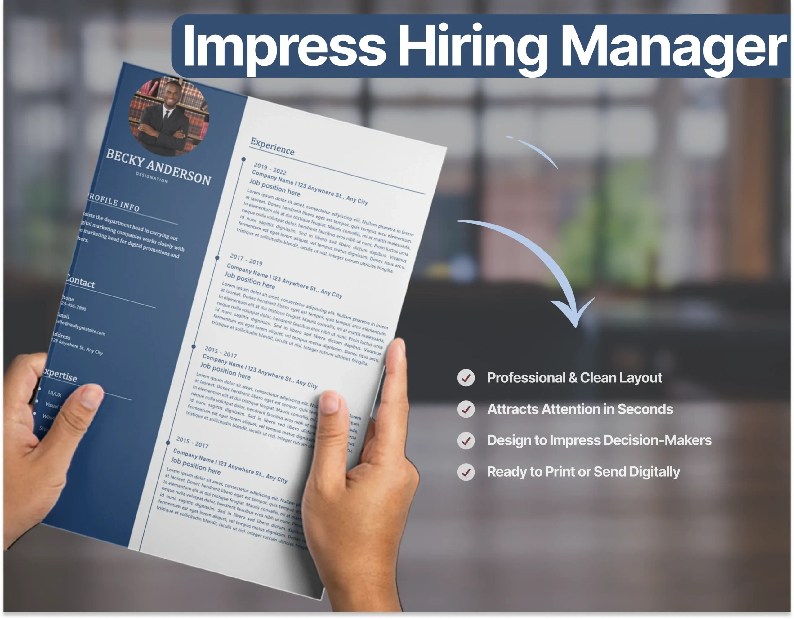 Modern Pharmacist Resume Template - Image 2